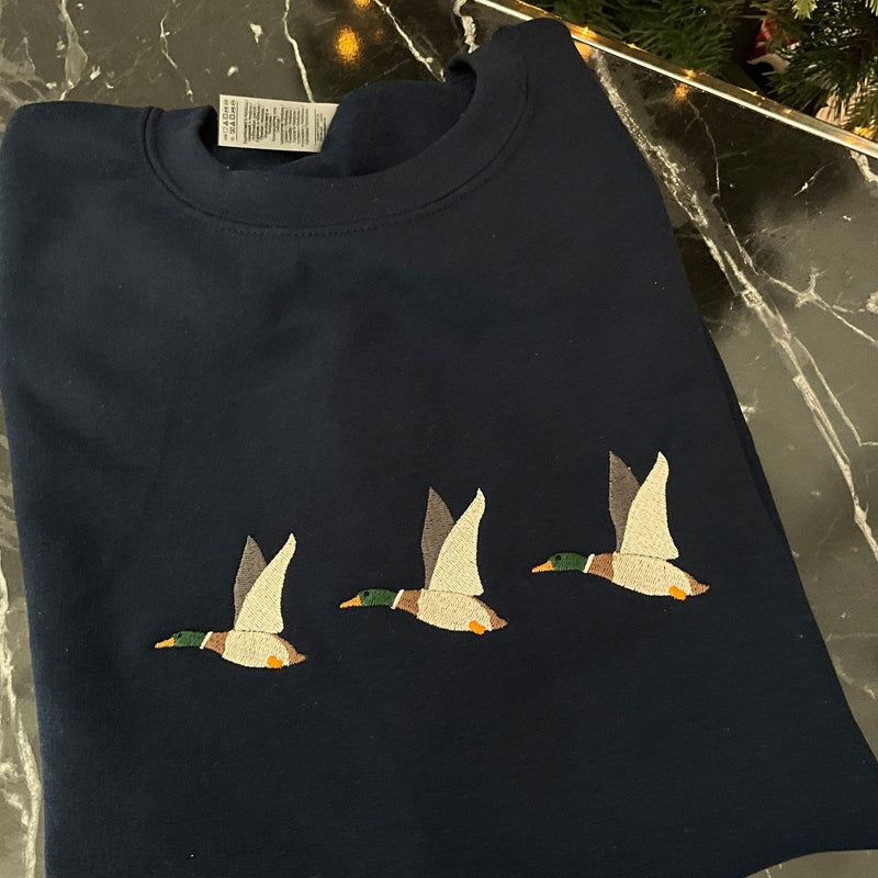 Goose Lover's Delight - Stay Warm and Stylish with our Embroidered Canada Goose Sweater, ES028 - US Custom Shirt